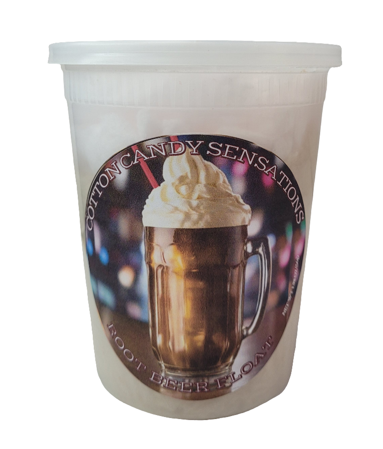 Root Beer Float Gourmet Cotton Candy