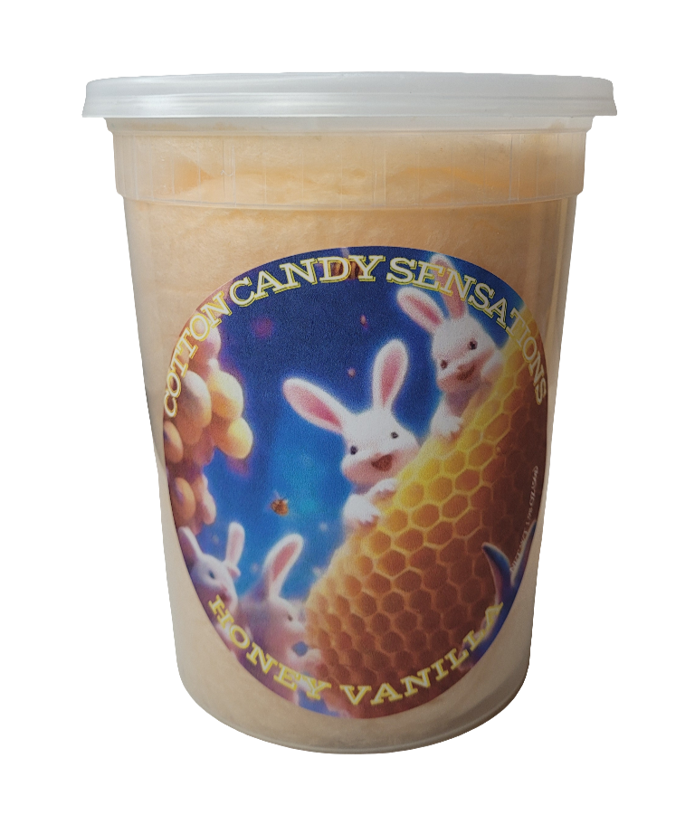 Honey Vanilla Gourmet Cotton Candy