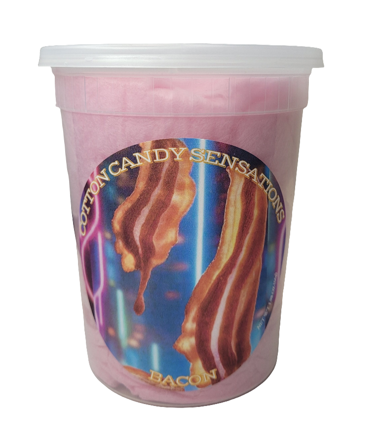 Bacon Gourmet Cotton Candy