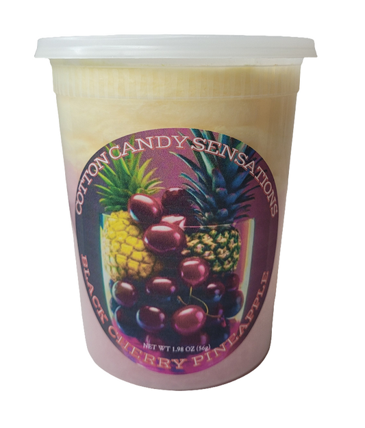 Black Cherry Pineapple Gourmet Cotton Candy