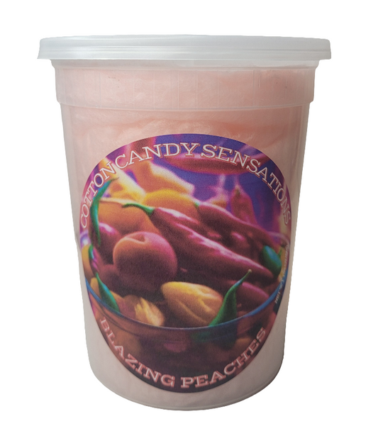 🔥Blazing Peaches Gourmet Cotton Candy