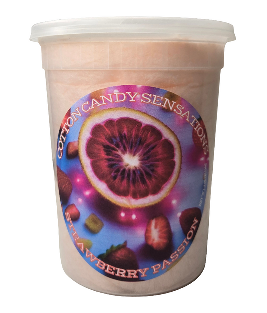 Strawberry Passion Gourmet Cotton Candy
