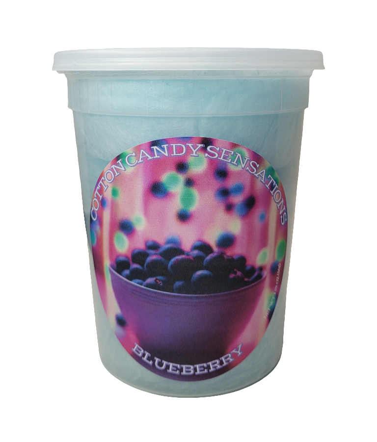 Blueberry Gourmet Cotton Candy