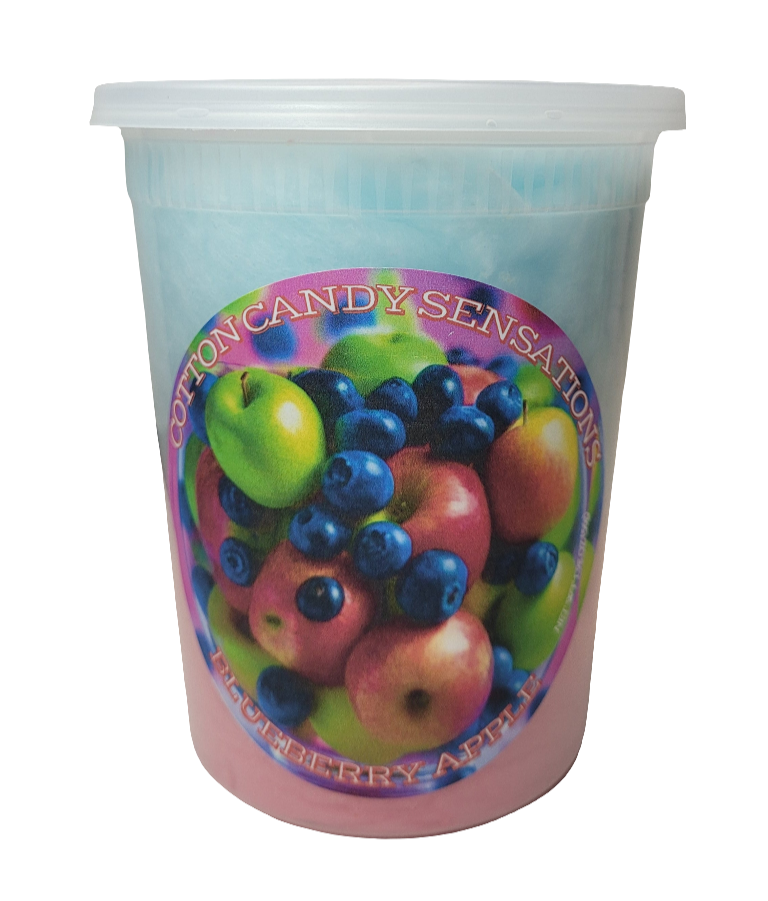 Blueberry Apple Gourmet Cotton Candy