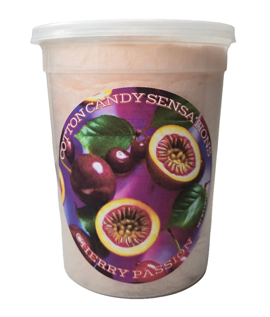 Cherry Passion Gourmet Cotton Candy