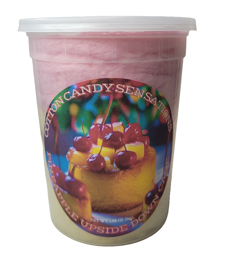 Pineapple Upside Down Cake Gourmet Cotton Candy