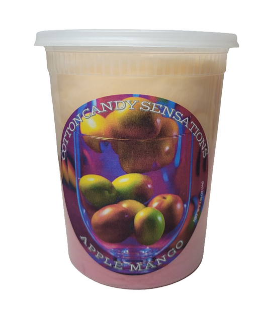 Apple Mango Gourmet Cotton Candy