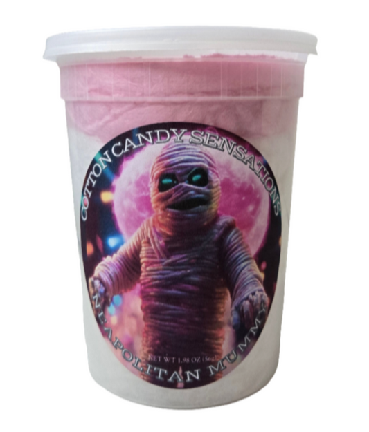 Halloween Series Neapolitan Mummy Gourmet Cotton Candy