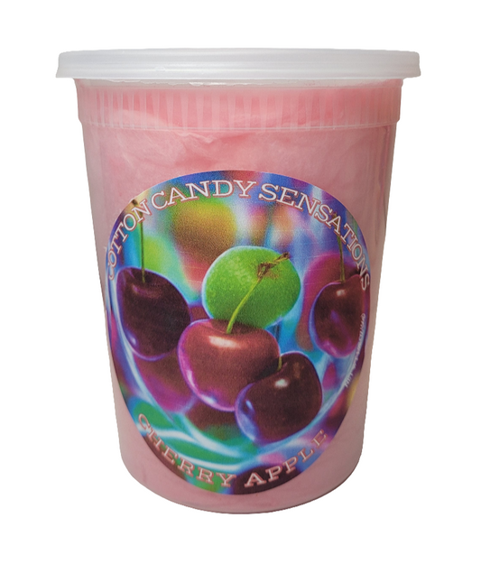 Cherry Apple Gourmet Cotton Candy