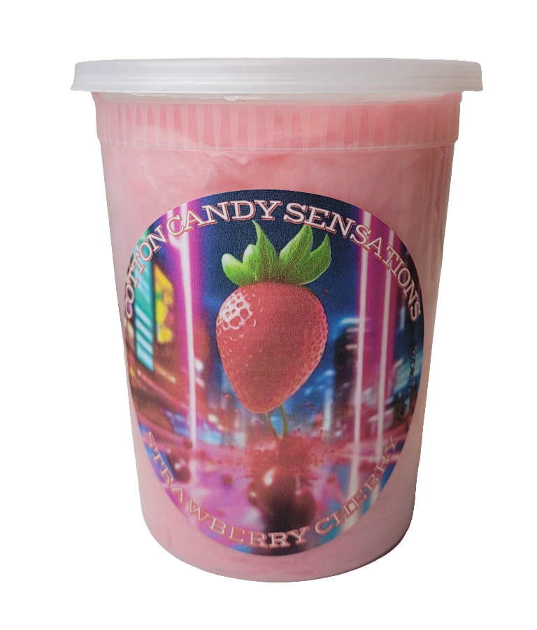 Strawberry Cherry Gourmet Cotton Candy