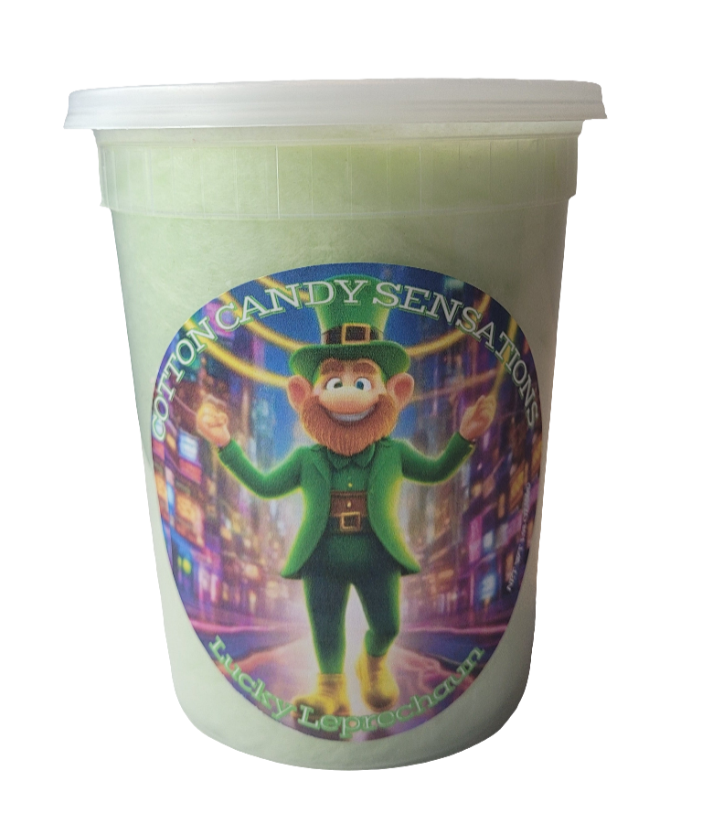 Lucky Leprechaun Gourmet Cotton Candy