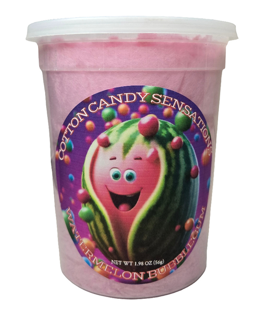 Watermelon Bubblegum Gourmet Cotton Candy