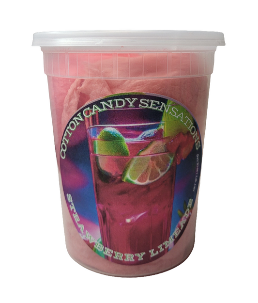 Strawberry Limeade Gourmet Cotton Candy