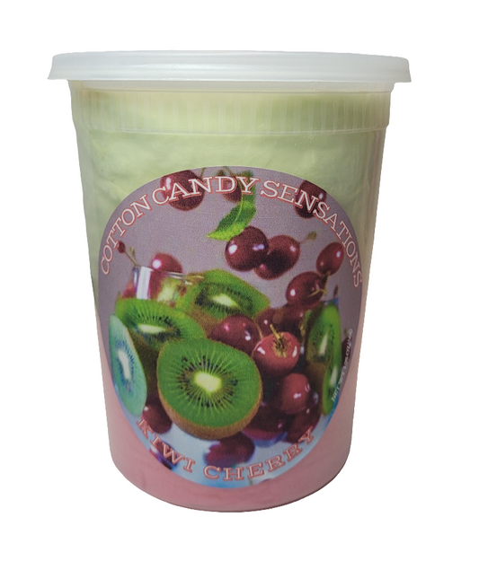 Kiwi Cherry Gourmet Cotton Candy