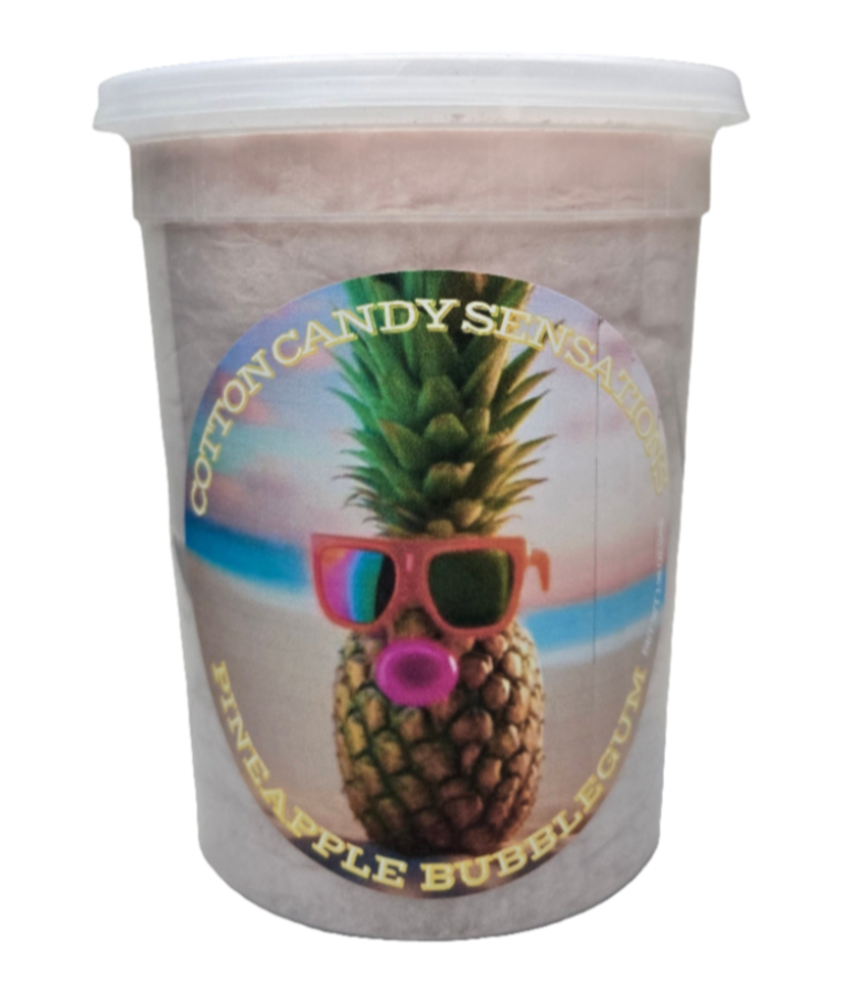 Pineapple Bubblegum Gourmet Cotton Candy