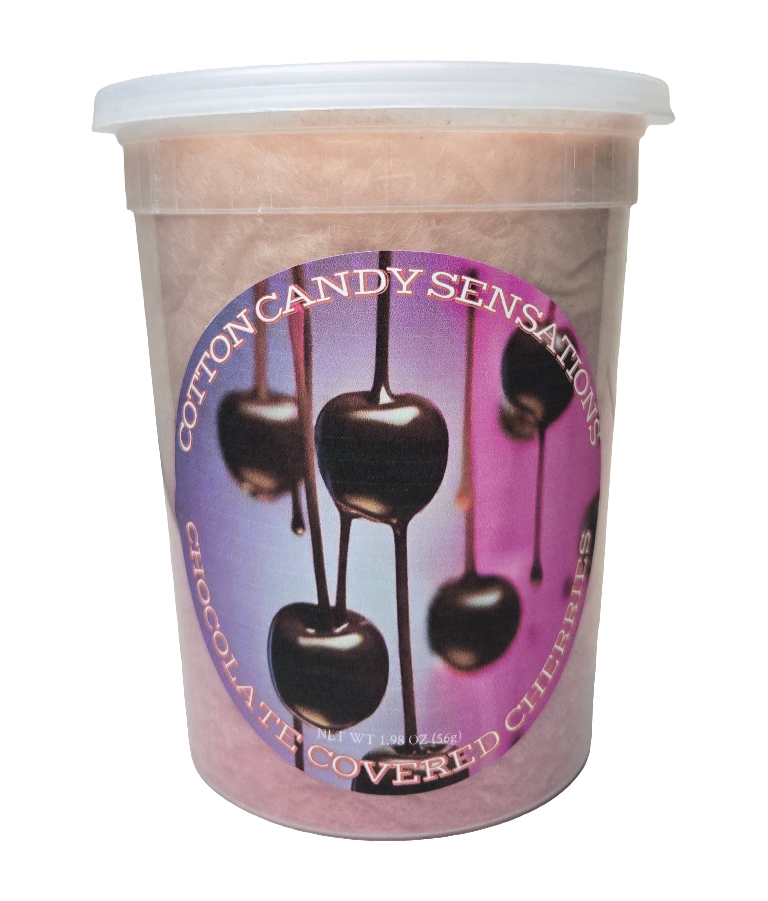 Chocolate Covered Cherries Gourmet Cotton Candy