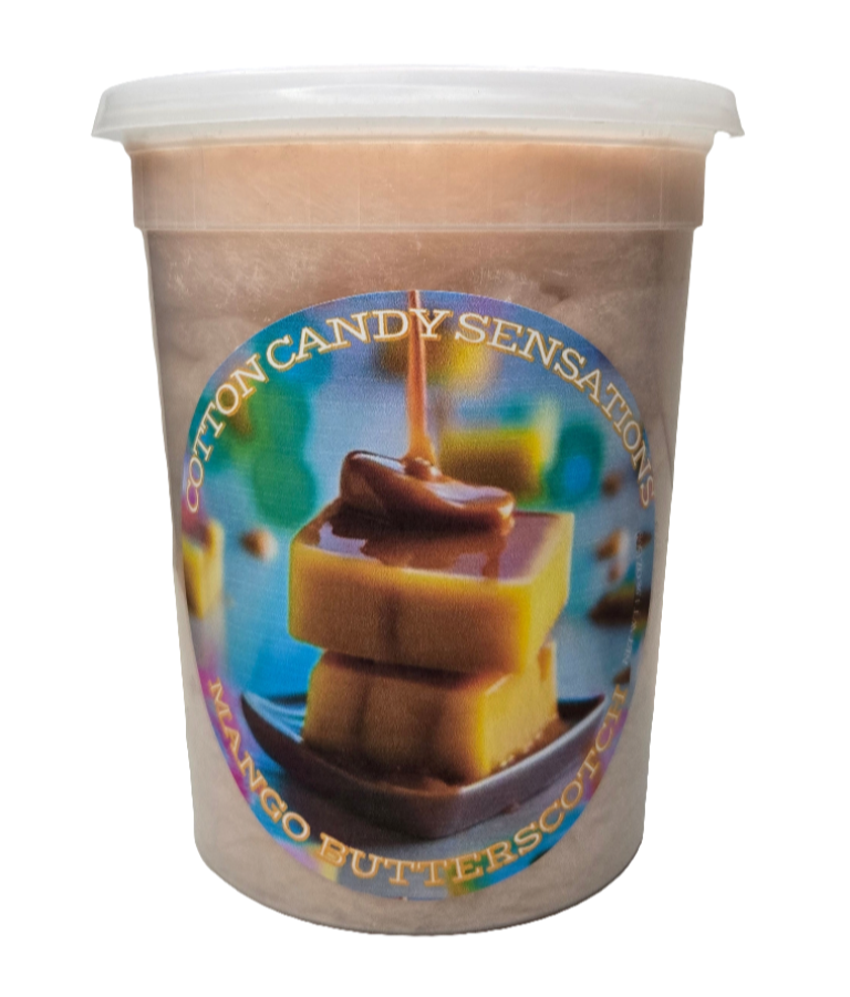 Mango Butterscotch Gourmet Cotton Candy