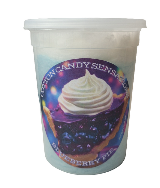 Blueberry Pie Gourmet Cotton Candy