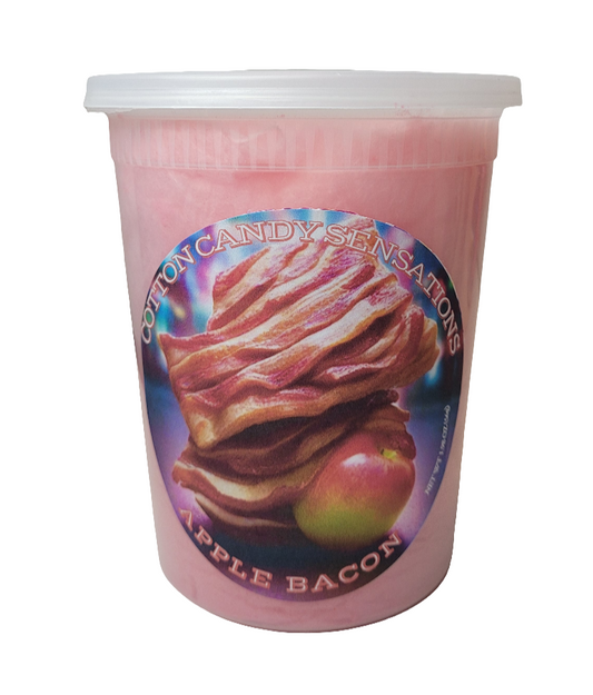 Apple Bacon Gourmet Cotton Candy