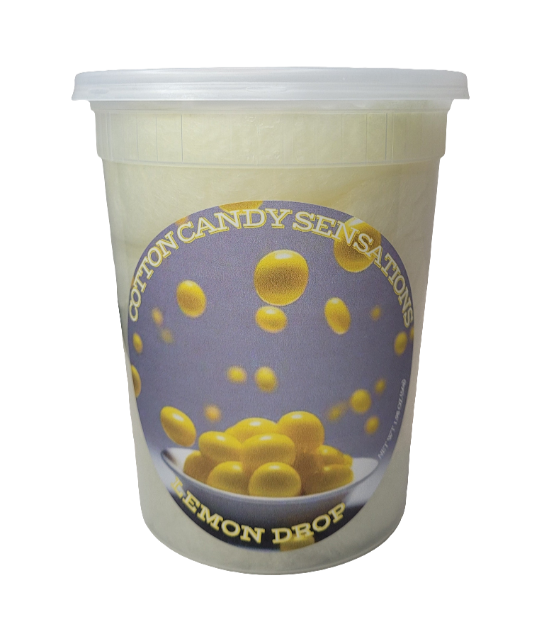 Lemon Drop Gourmet Cotton Candy