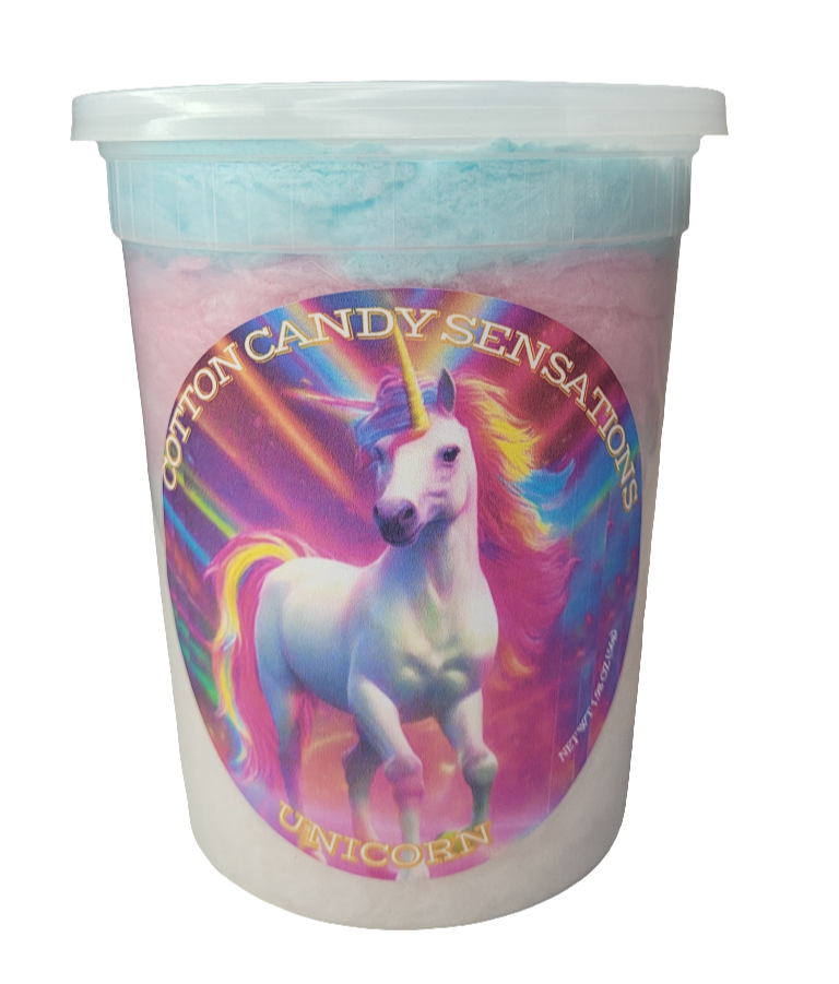 Unicorn Gourmet Cotton Candy