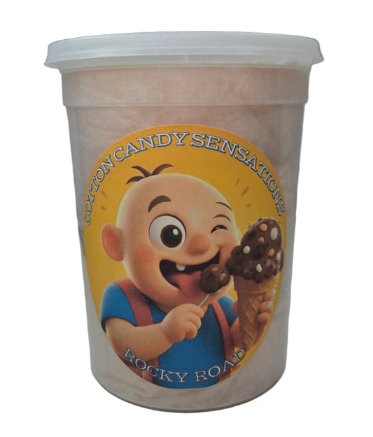 Rocky Road Gourmet Cotton Candy