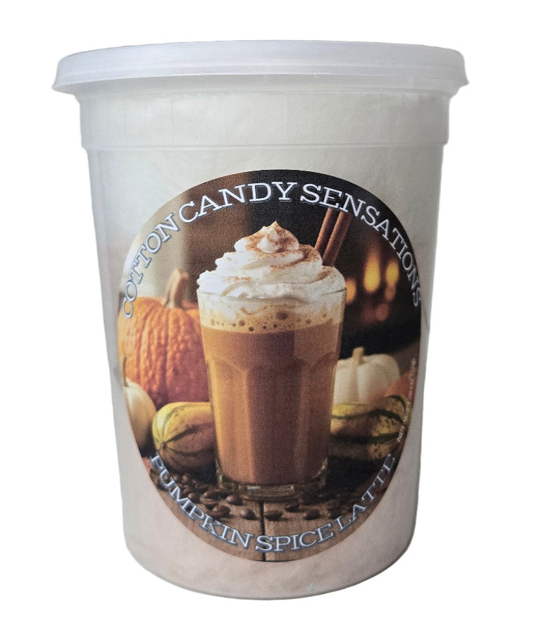 Pumpkin Spice Latte Gourmet Cotton Candy